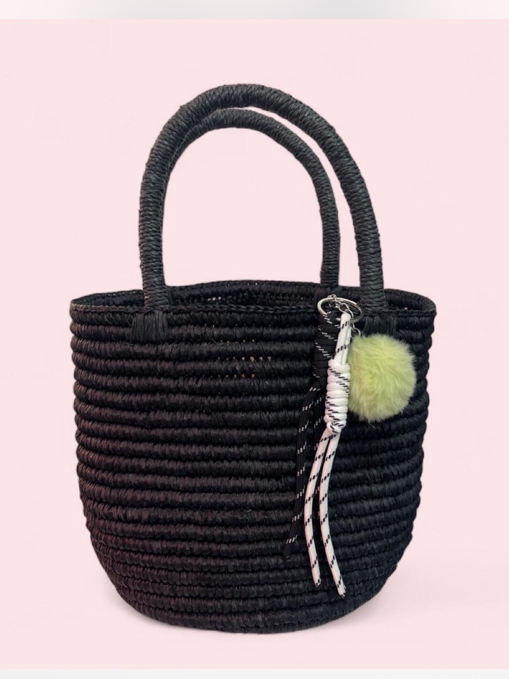 Black Woven Bag